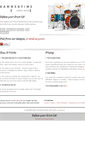 Mobile Screenshot of hammertimecustomdrums.com.au